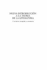 Nueva introducción a la teoría de la literatura