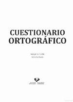 Cuestionario ortotipográfico