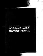 A Comunidade Inconfessável
