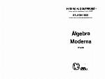 Álgebra moderna