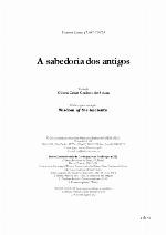 A Sabedoria dos antigos