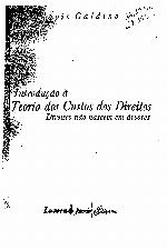 Introdução à Teoria dos Introdução à Teoria dos Custos dos Direitos