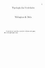 Topologia das Variedades