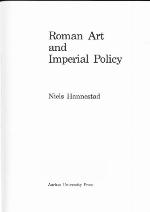 Roman Art and Imperial Policy