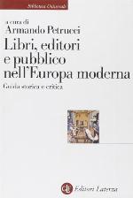 Libri, editori e pubblico nell'Europa moderna