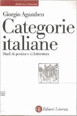 Categorie italiane. Studi di poetica e di letteratura