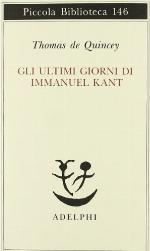 Gli ultimi giorni di Immanuel Kant