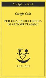 Per una enciclopedia di autori classici