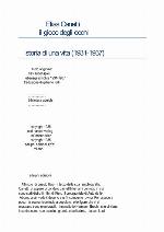 Il gioco degli occhi. Storia di una vita