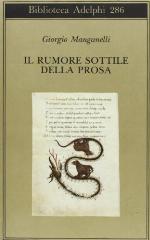 Il rumore sottile della prosa