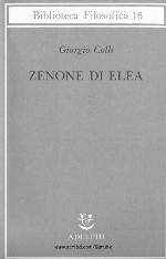 Zenone di Elea - Lezioni 1964-1965