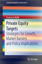 Private equity targets : strategies for growth, market barriers and policy implications