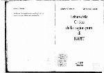Lettura della Critica della ragion pura di Kant
