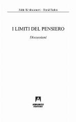 I limiti del pensiero : discussioni