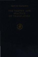 The Theory And Practice Of Translation
