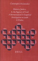 History, Justice, and the Agency of God