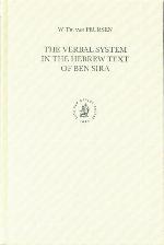 The Verbal System in the Hebrew Text of Ben Sira
