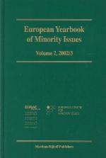 European Yearbook of Minority Issues, Volume 2 (2002/2003)