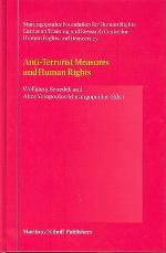 Anti Terrorist Measures And Human Rights