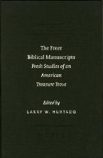The Freer Biblical Manuscripts
