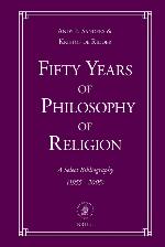 Fifty Years of Philosophy of Religion