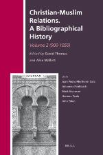 Christian-Muslim Relations. a Bibliographical History. Volume 2 (900-1050)