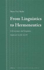 From Linguistics to Hermeneutics