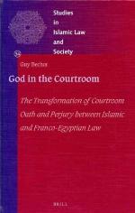 God in the Courtroom