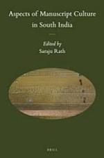 Aspects of Manuscript Culture in South India