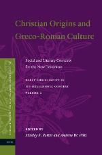 Christian Origins and Greco-Roman Culture