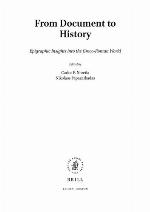 From document to history : epigraphic insights into the Greco-Roman world