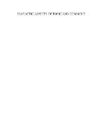 Syntactic Aspects of Topic and Comment