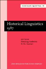 Historical Linguistics 1987