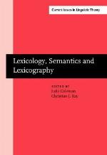 Lexicology, Semantics And Lexicography