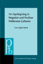 On Apologising in Negative and Positive Politeness Cultures