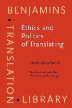 Ethics and Politics of Translating