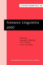 Romance Linguistics 2007