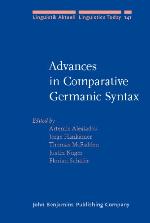 Advances in Comparative Germanic Syntax