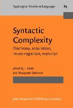 Syntactic Complexity