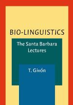 Bio-Linguistics