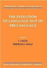 The Evolution of Language Out of Pre-Language
