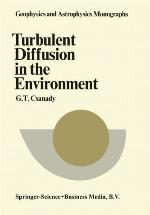Turbulent Diffusion In The Environment (Geophysics And Astrophysics Monographs)