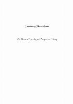 Considering others in need : on altruism, empathy and perspective taking