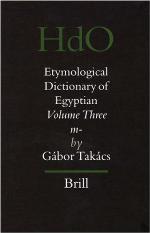 Etymological Dictionary of Egyptian