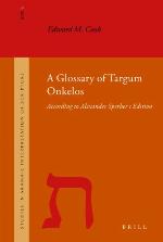 A Glossary of Targum Onkelos