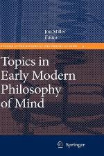 Topics in Early Modern Philosophy of Mind