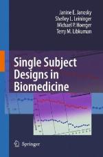 Single Subject Designs in Biomedicine