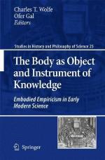 The Body As Object And Instrument Of Knowledge