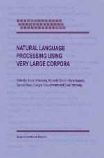 Natural Language Processing Using Very Large Corpora