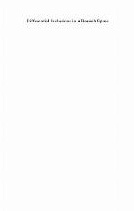 Differential Inclusions in a Banach Space